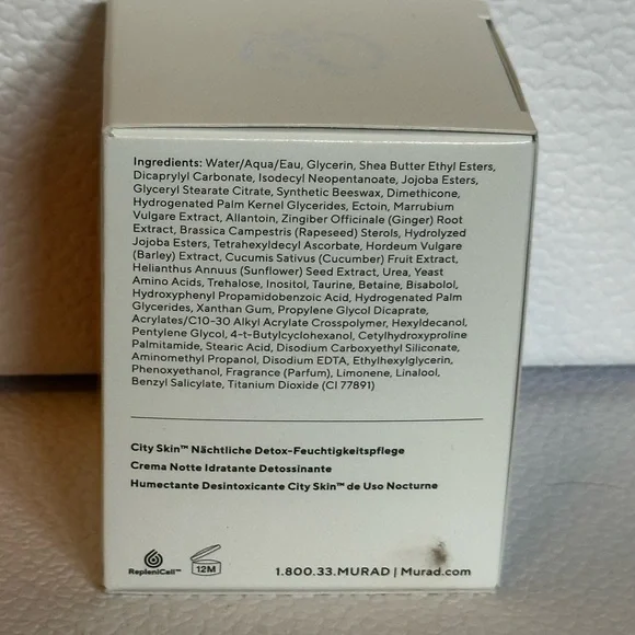 🆕 MURAD Environmental Shield Essential-C Overnight Barrier Repair Cream 50mL NIB